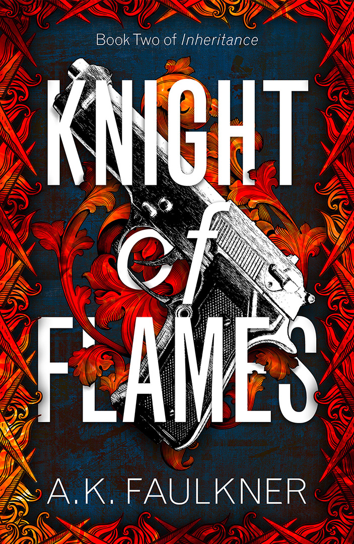 Book cover: Knight of Flames